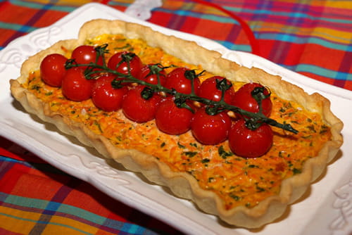 Tarte aux carottes, persil et cumin : la recette facile