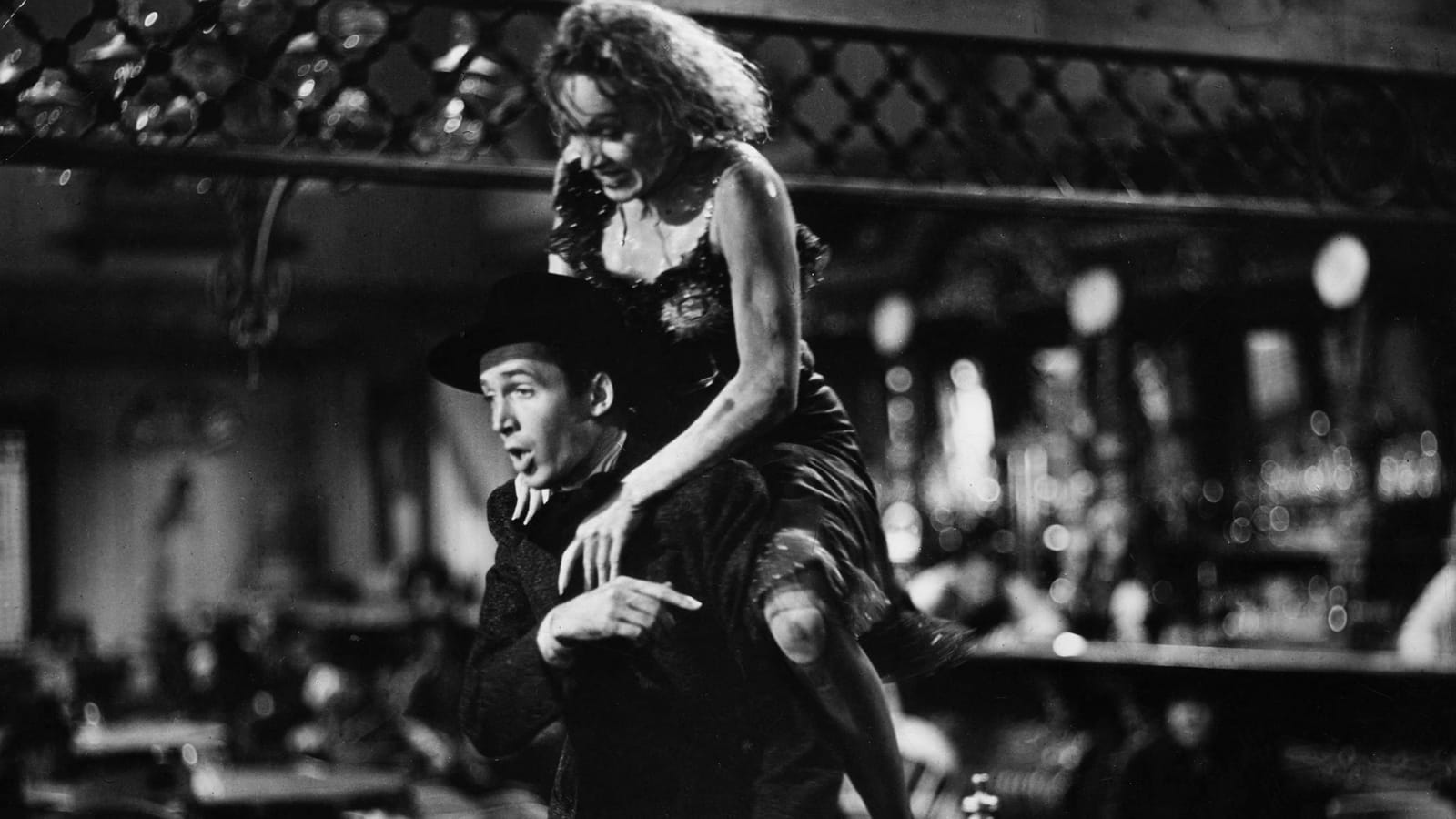 Avec James Stewart dans "Femme ou Démon" en 1939