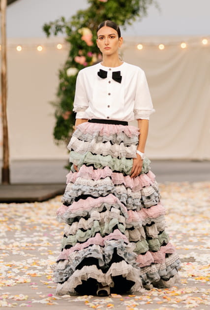 Chanel Haute Couture printemps-&eacute;t&eacute; 2021&nbsp;look 12