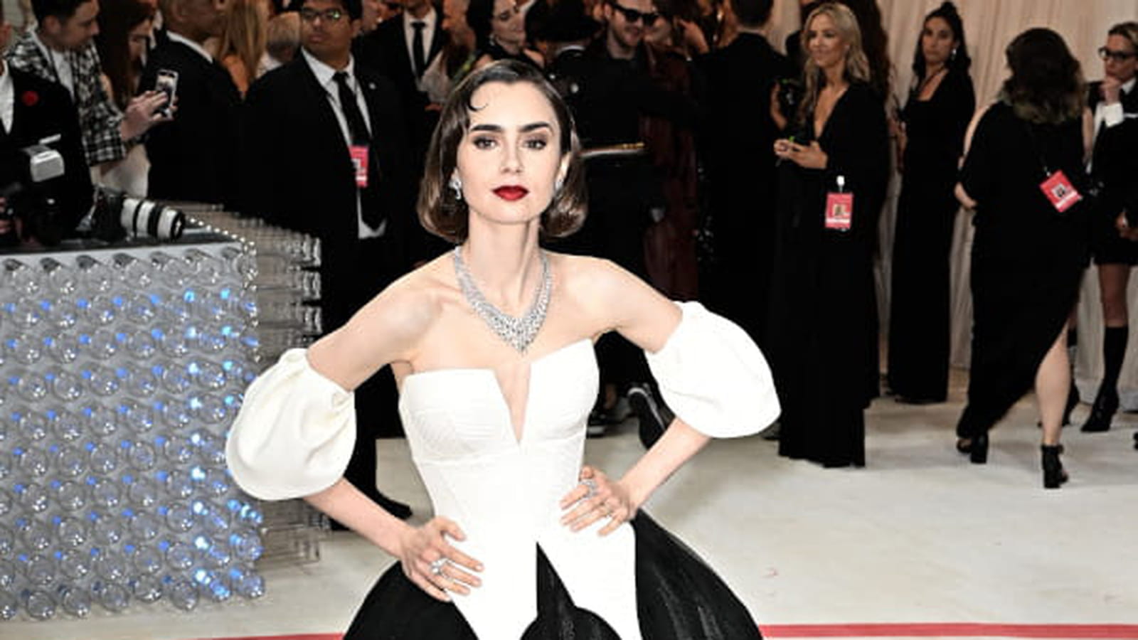 Lily Collins le 1er mai 2023