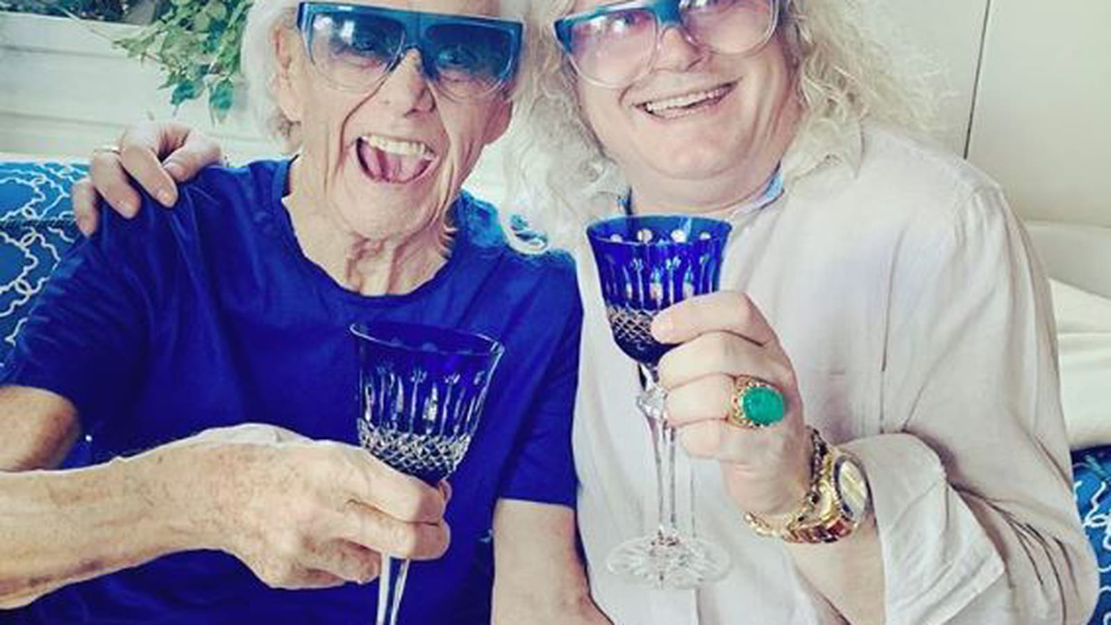 Michou et Jean-Pierre Chalençon