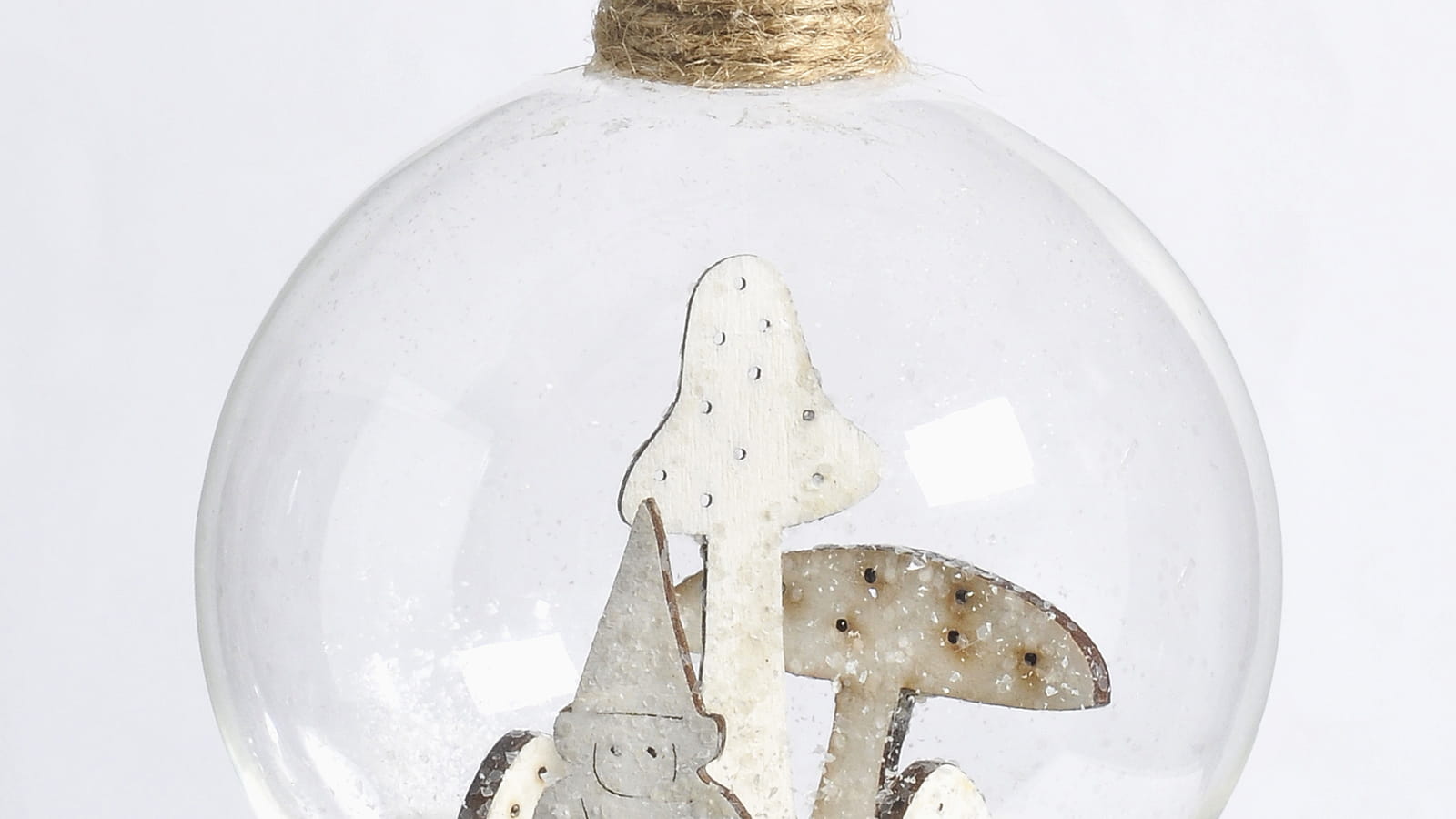 Boule de Noël en verre Magasins U