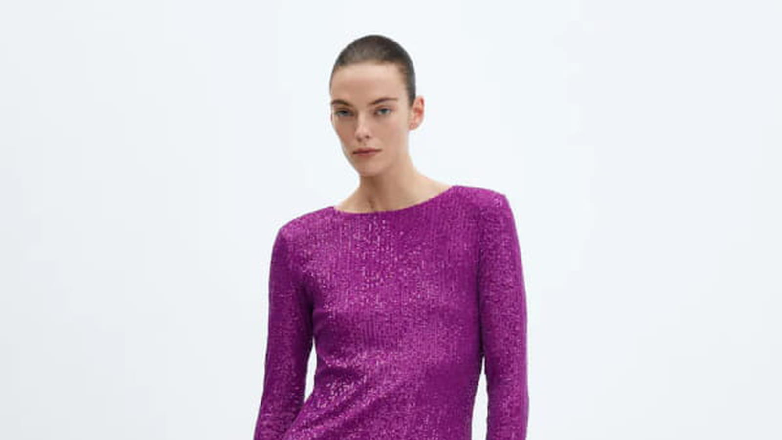 Robe à épaulettes Mango 