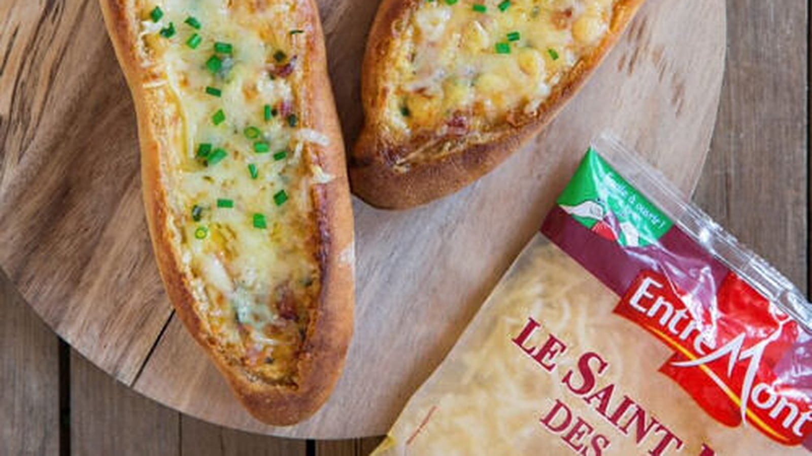 Baguette apéritive au râpé Le Saint Mont des Alpes Entremont