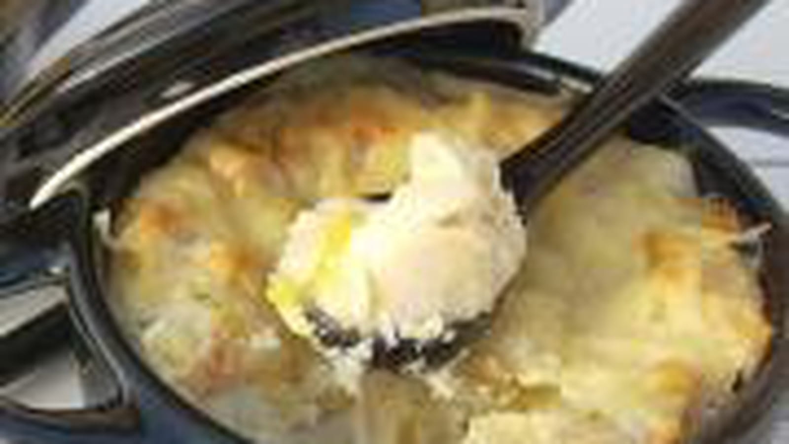 Parmentier de poireaux au fromage