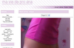 sur les sites des pro-ana, des astuces et conseils pour maigrir, mais aussi des