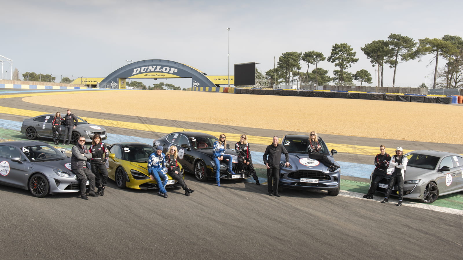 Les participants de la course