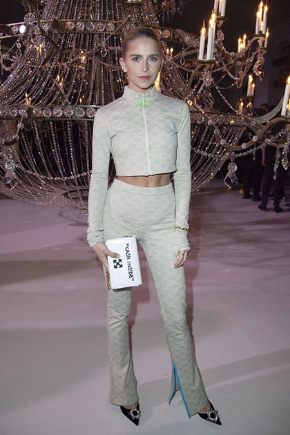 Caroline Daur au défilé Off-White