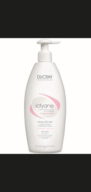 Cr&egrave;me &eacute;molliente ictyane de Ducray