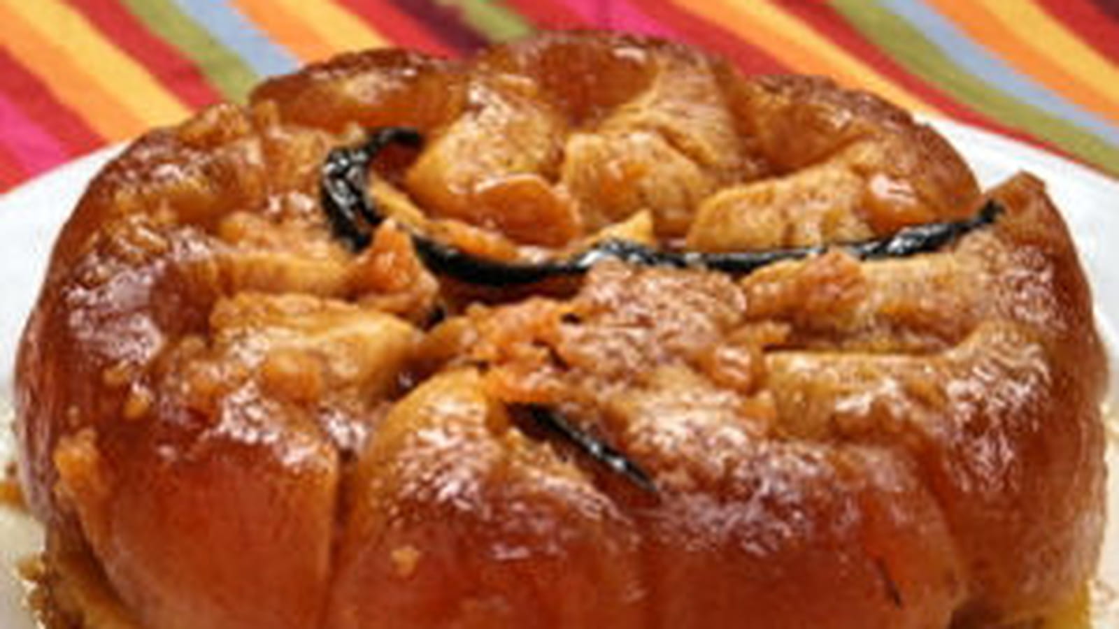 Tarte Tatin vanillée