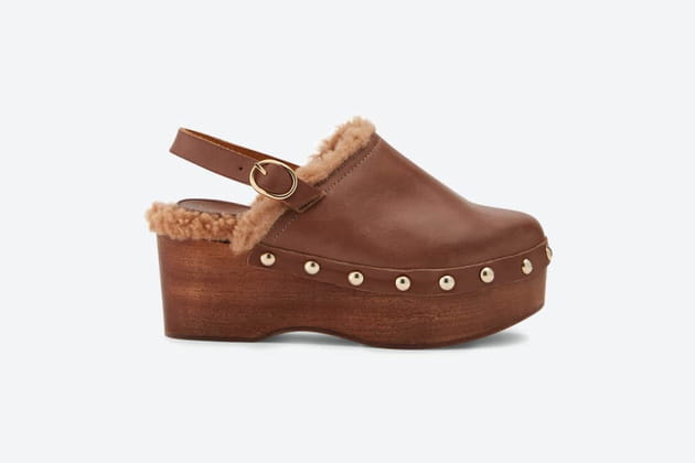 Sabots fourr&eacute;s de Vanessa Bruno