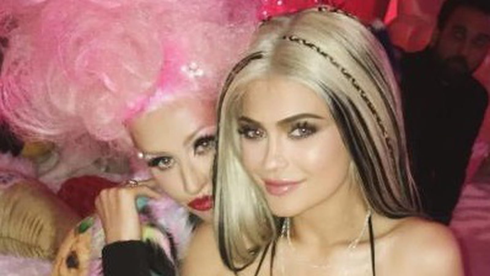 Kylie Jenner et Christina Aguilera