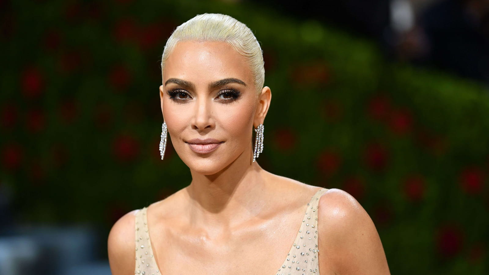 Kim Kardashian, blonde platine