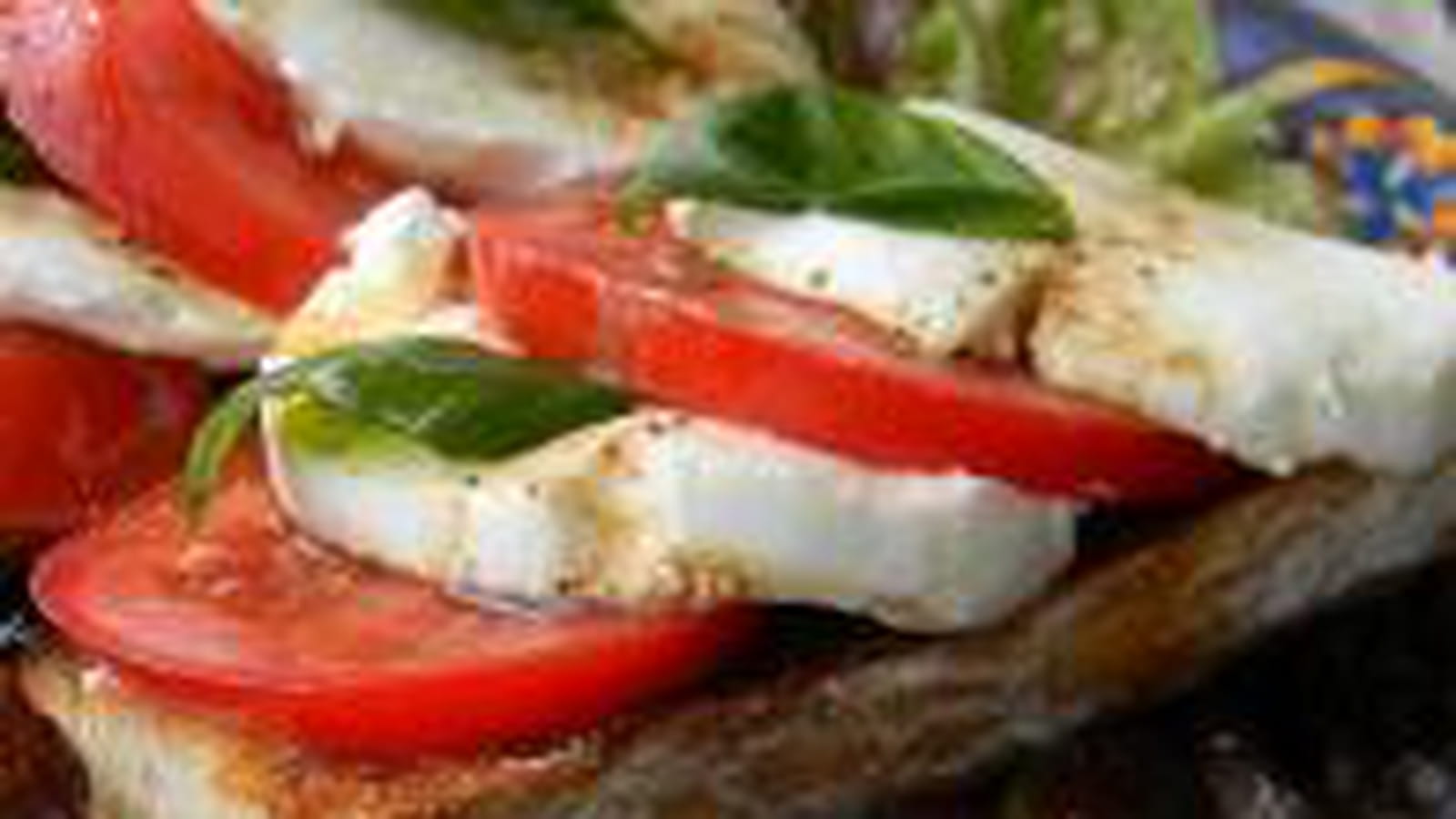 Bruschetta tomates mozzarella