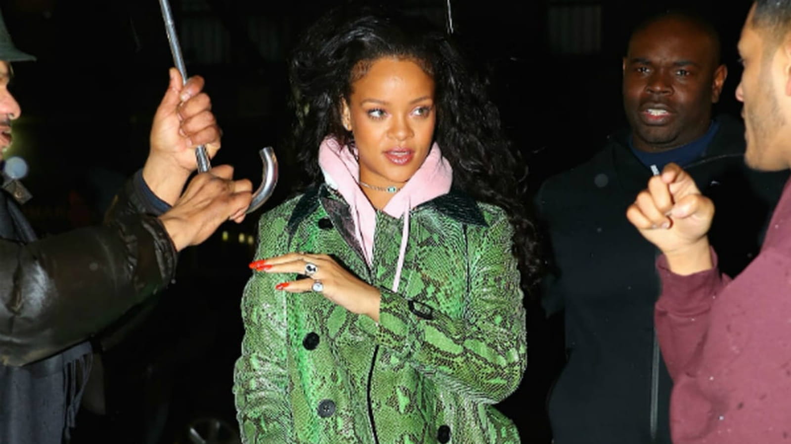 Rihanna le 10 janvier 2017