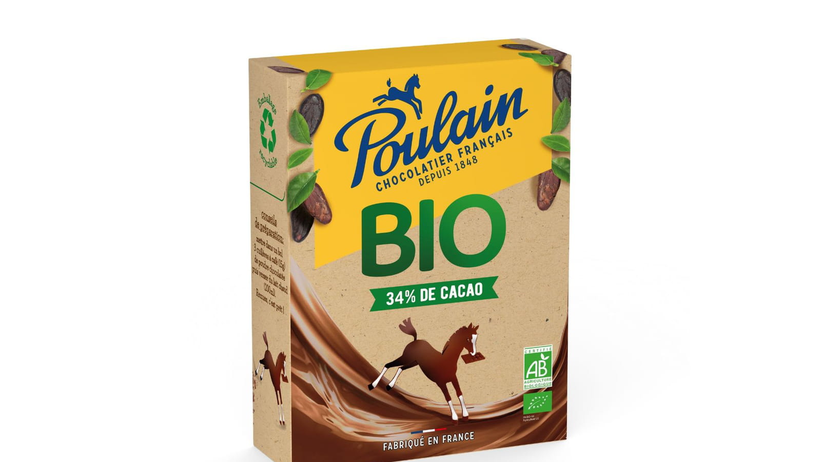 La nouvelle poudre bio de Poulain
