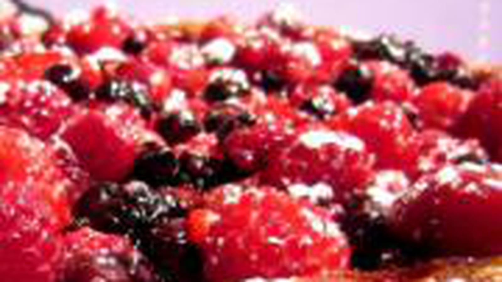 Cheesecake au chocolat blanc et fruits rouges