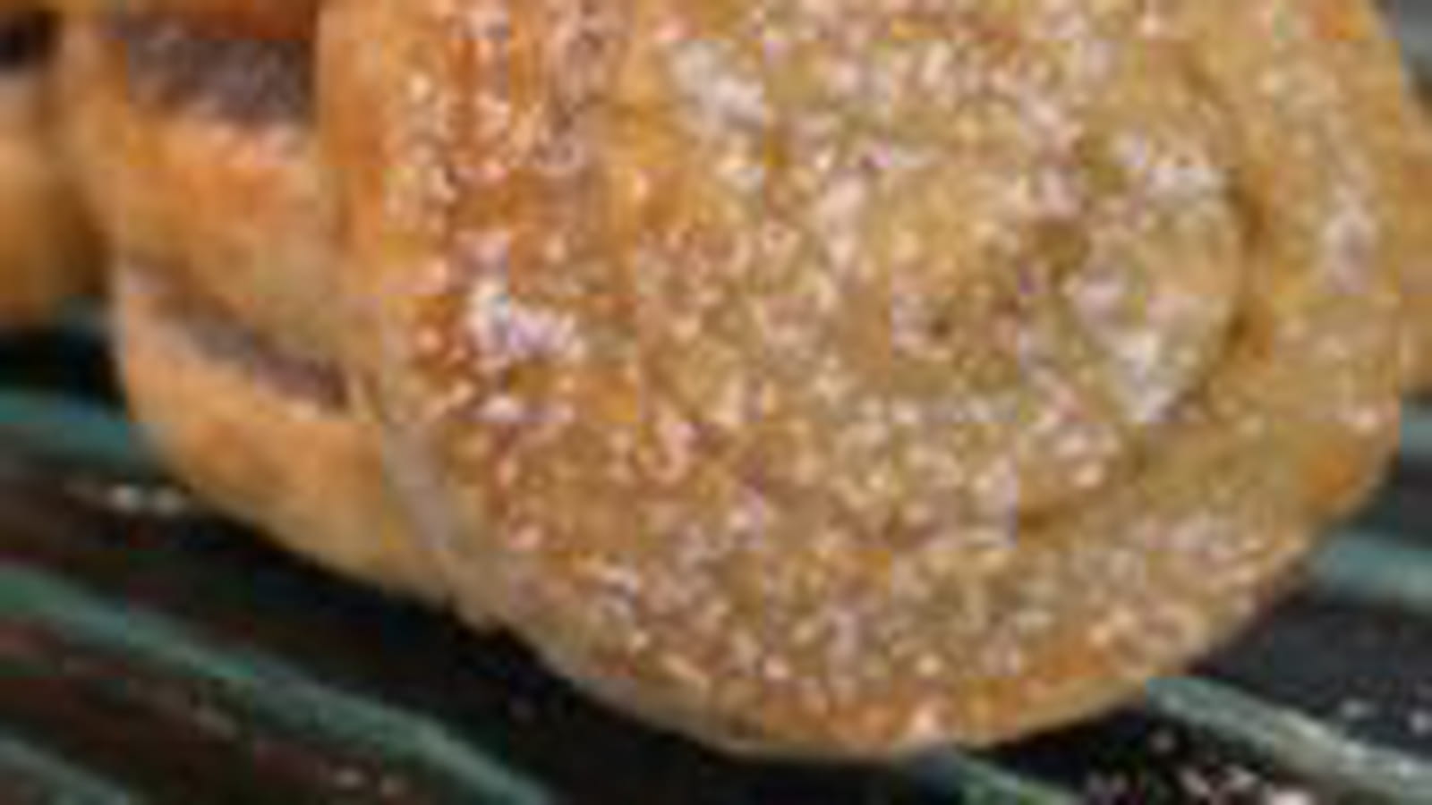Biscuits escargots au sucre caramélisé