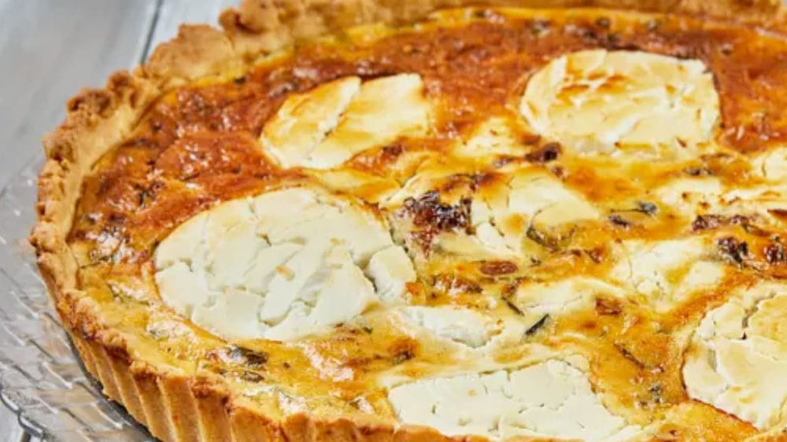 Tarte épinard-chèvre gourmande