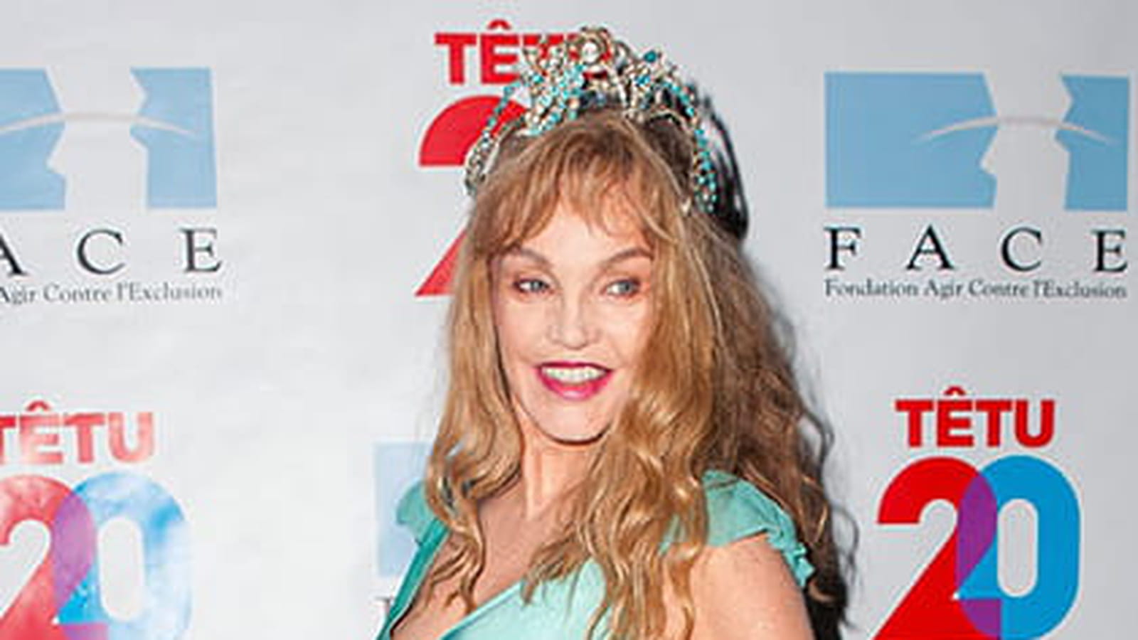 Arielle Dombasle le 18 mai 2015