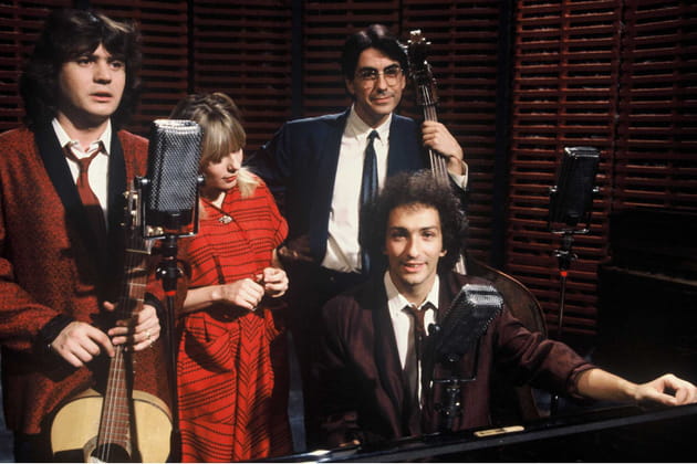 Avec la bande, Michel Berger, France Gall et Alain Chamfort