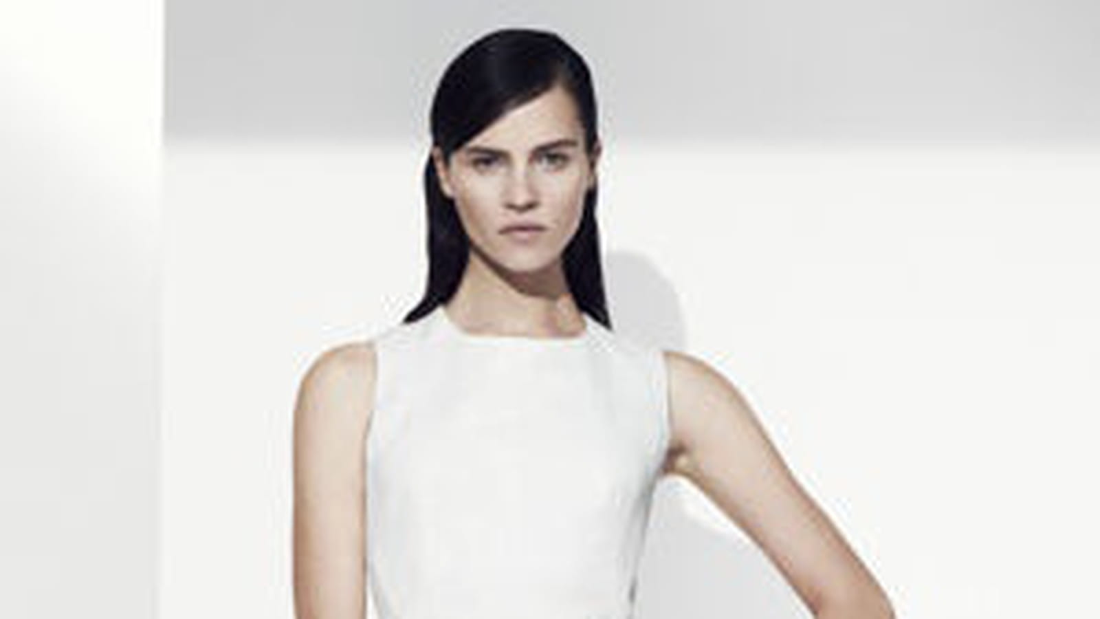 Robe blanche de Marks & Spencer