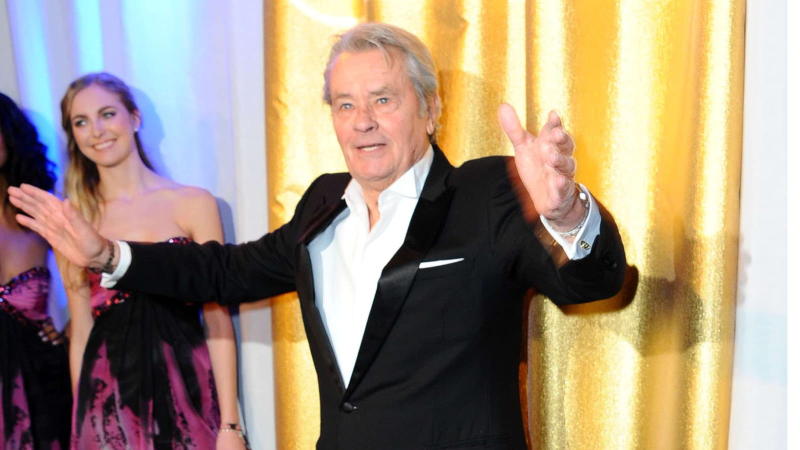 Alain Delon le 27 janvier 2014