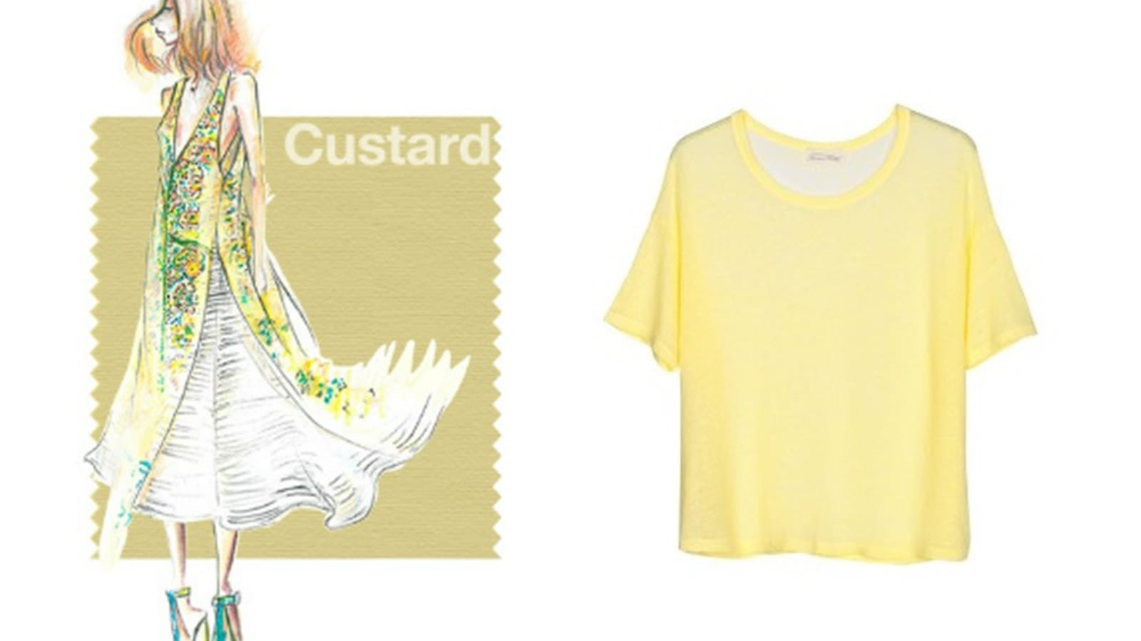 Custard de Pantone