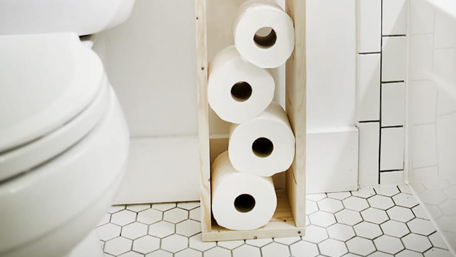 Porte-papier toilette DIY