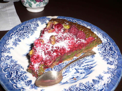 Tarte framboises-pistache (Tarte dessert)