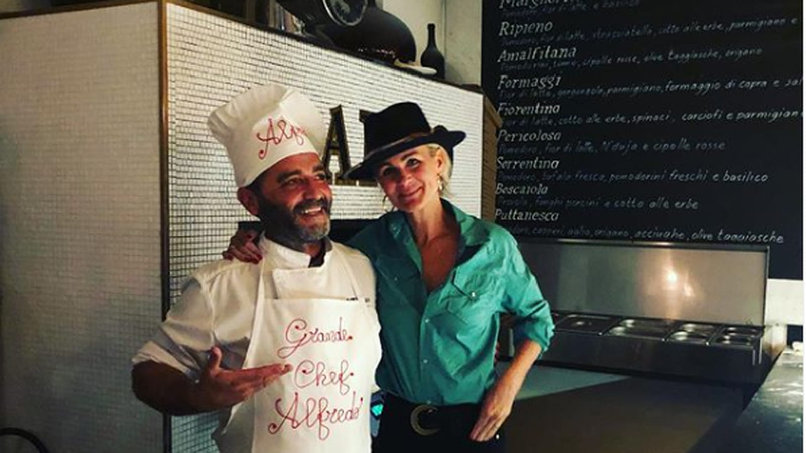 Alfredo Piccirillo et Laeticia Hallyday