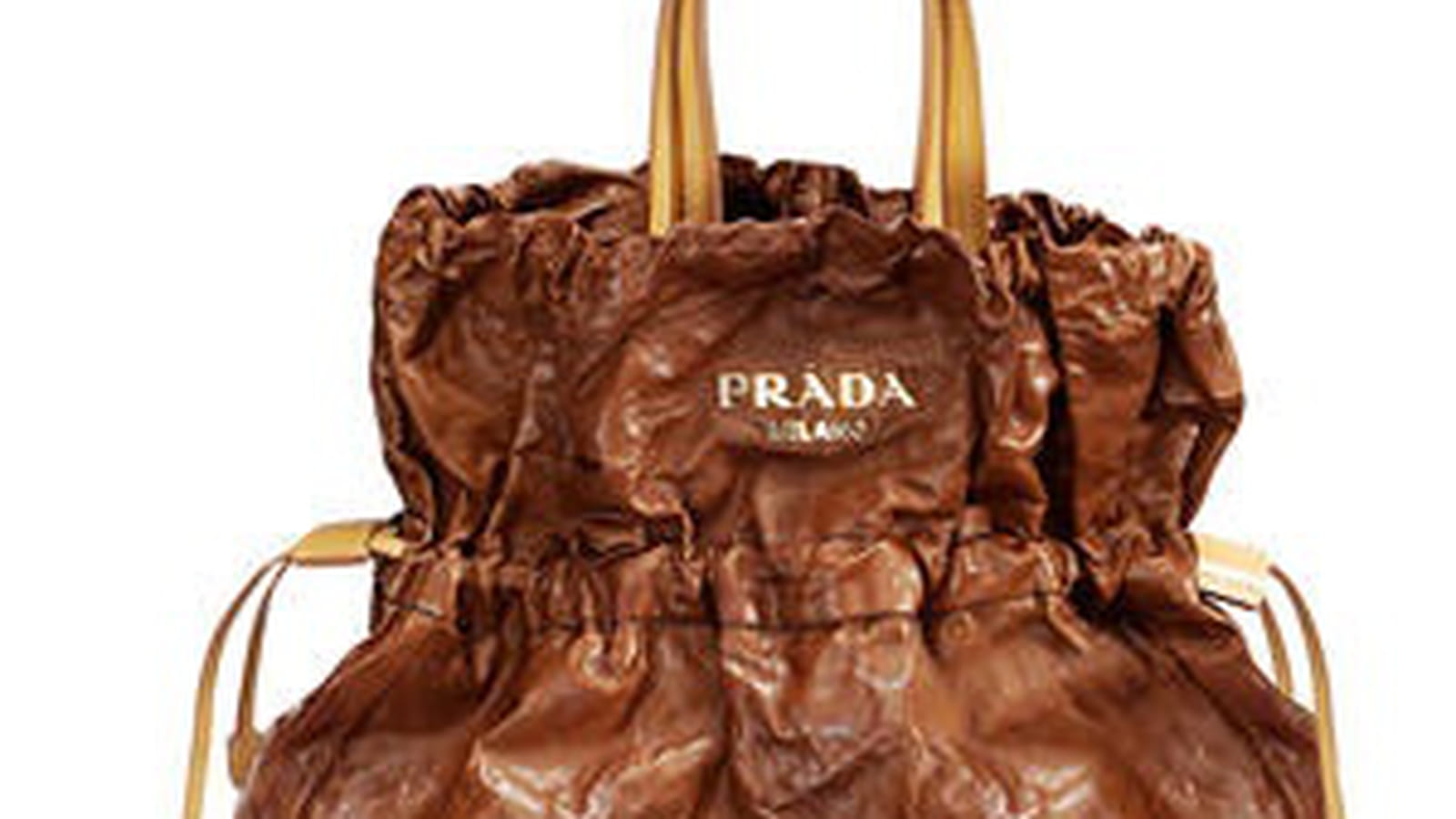 Le sac effet froissé de Prada