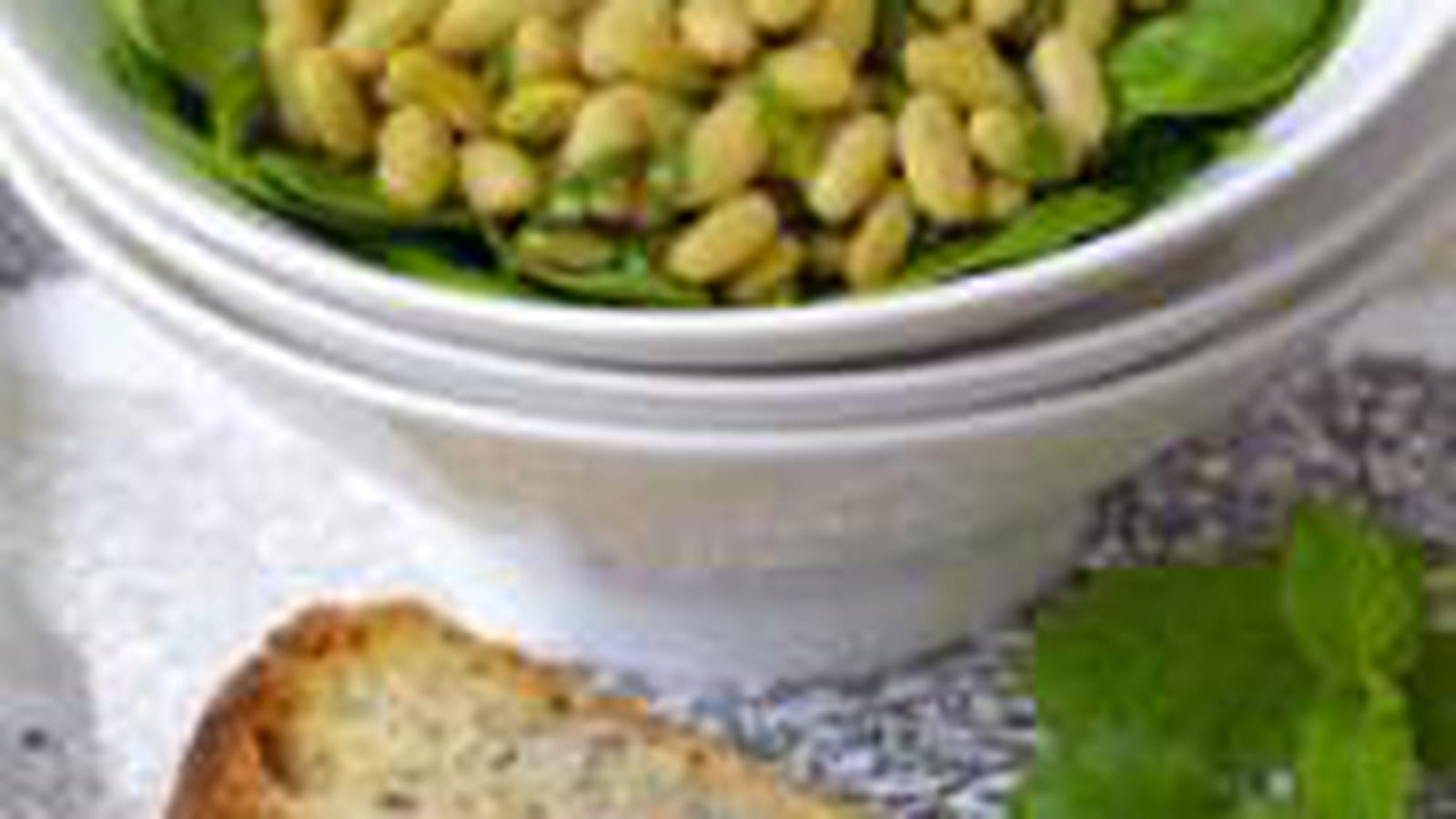 Salade chaude de flageolets aux épices