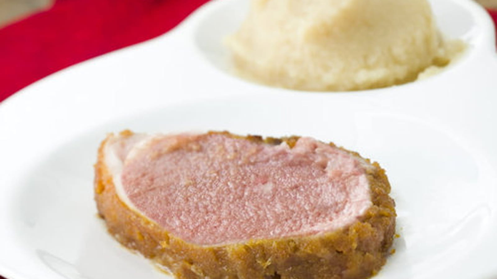 Agneau en croûte de pain d'épices