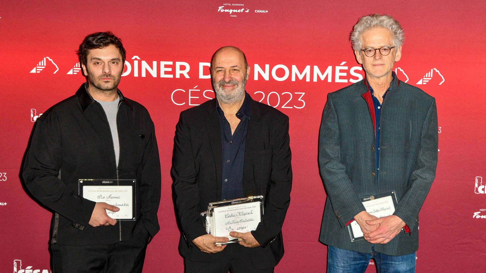 Pio Marmai, Cedric Klapisch et Santiago Amigorena