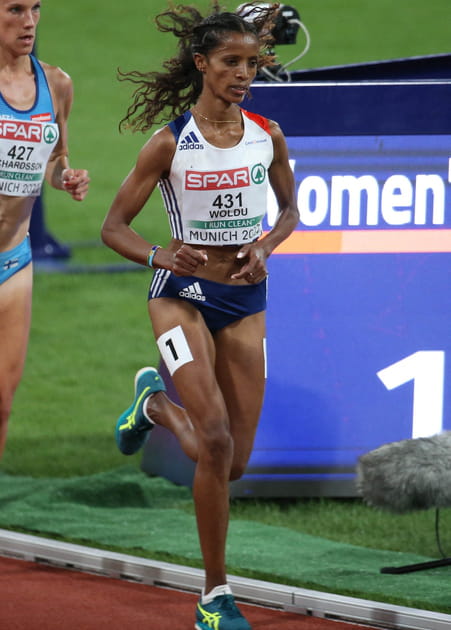 L'athl&egrave;te Mekdes Woldu