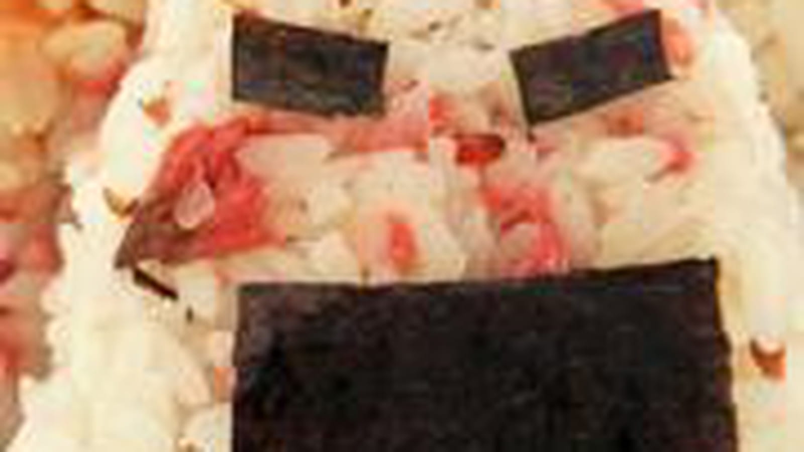 Onigiri fleurs de cerisier saumon