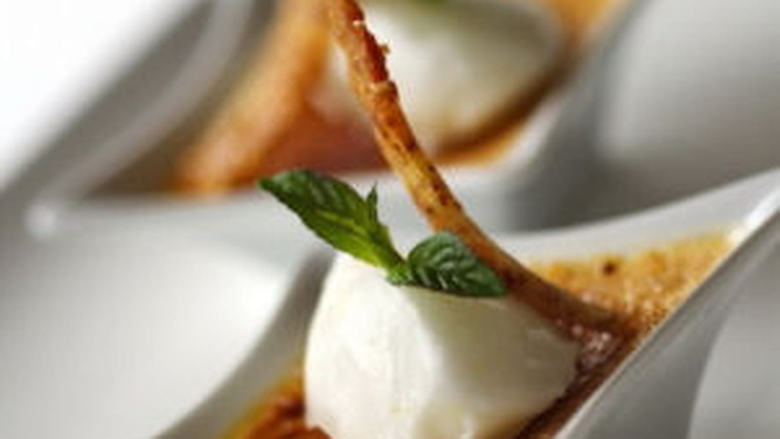 Crème brûlée passion