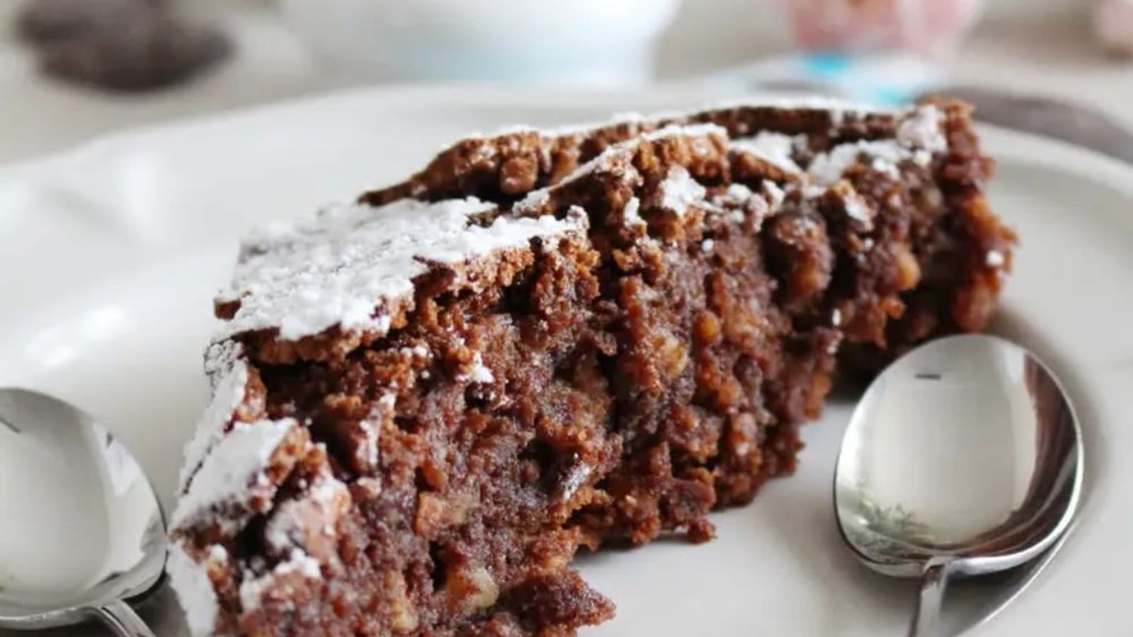 Gâteau chocolat amandes italien Torta Caprese