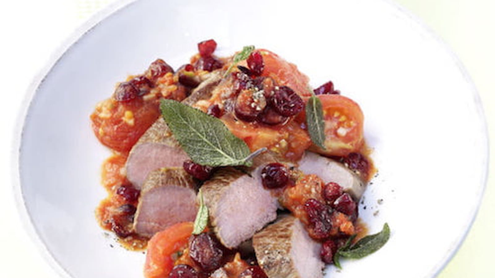 Filet d'agneau aux US cranberries