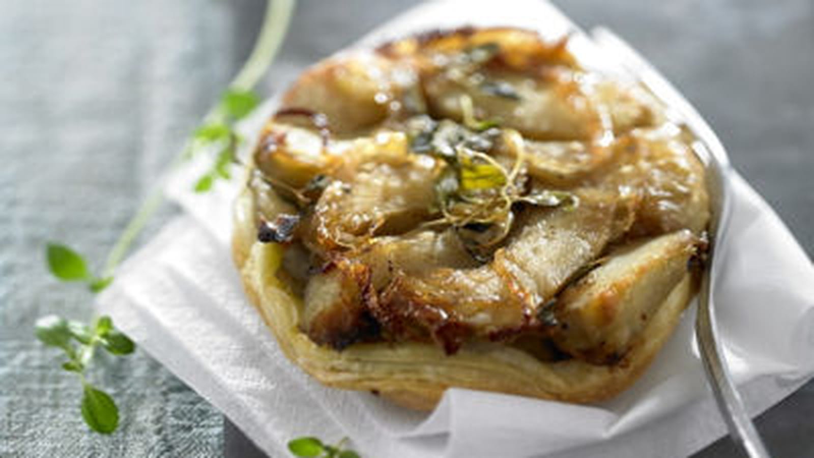 Tatin au foie gras