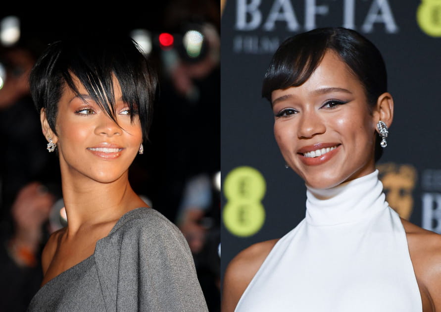 Rihanna et Taylor Russell