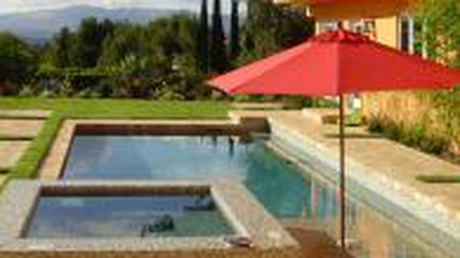 Piscine lumineuse