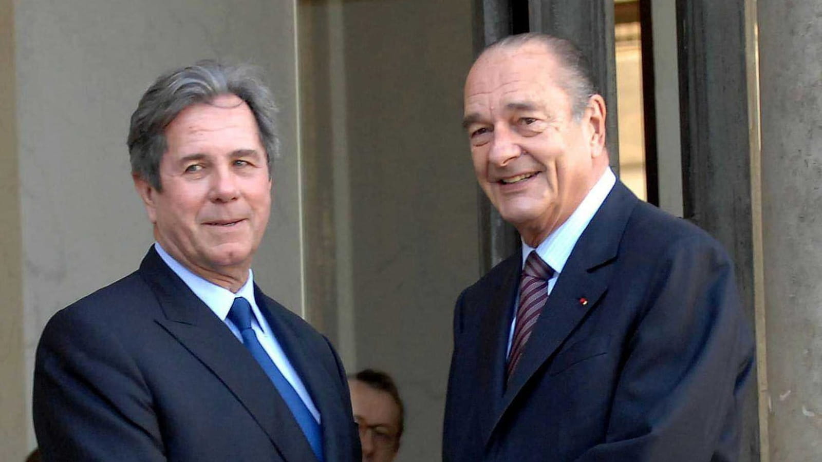 Jean Louis Debré et Jacques Chirac