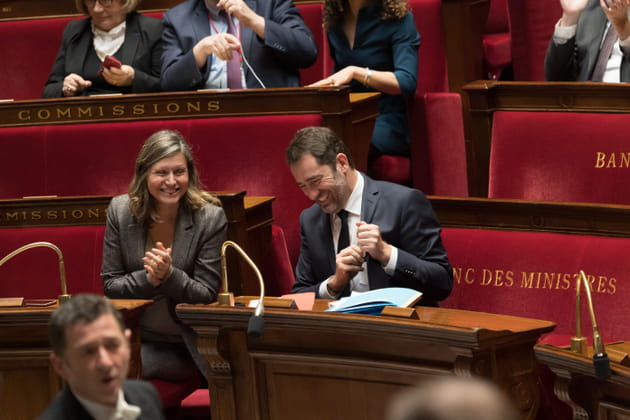 Yael Brau-Pivet et Christophe Castaner se fendent la poire