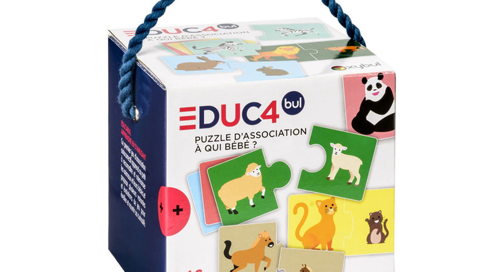 Puzzle d'association "À qui est le bébé", Oxybul