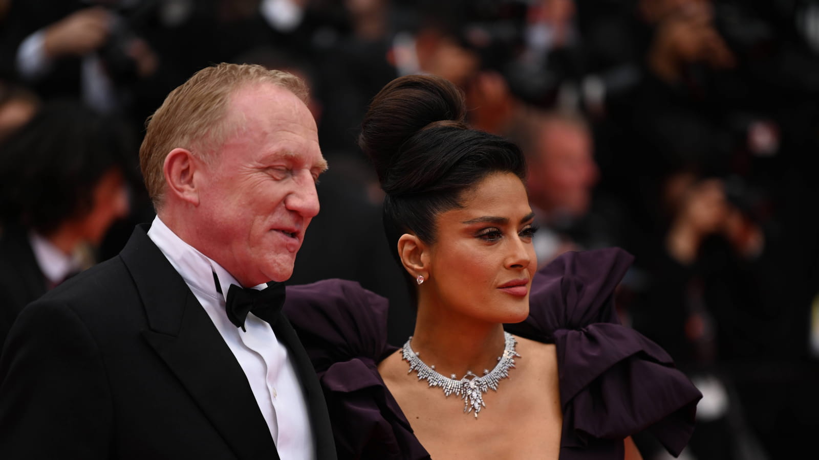 Salma Hayek et François-Henri Pinault 