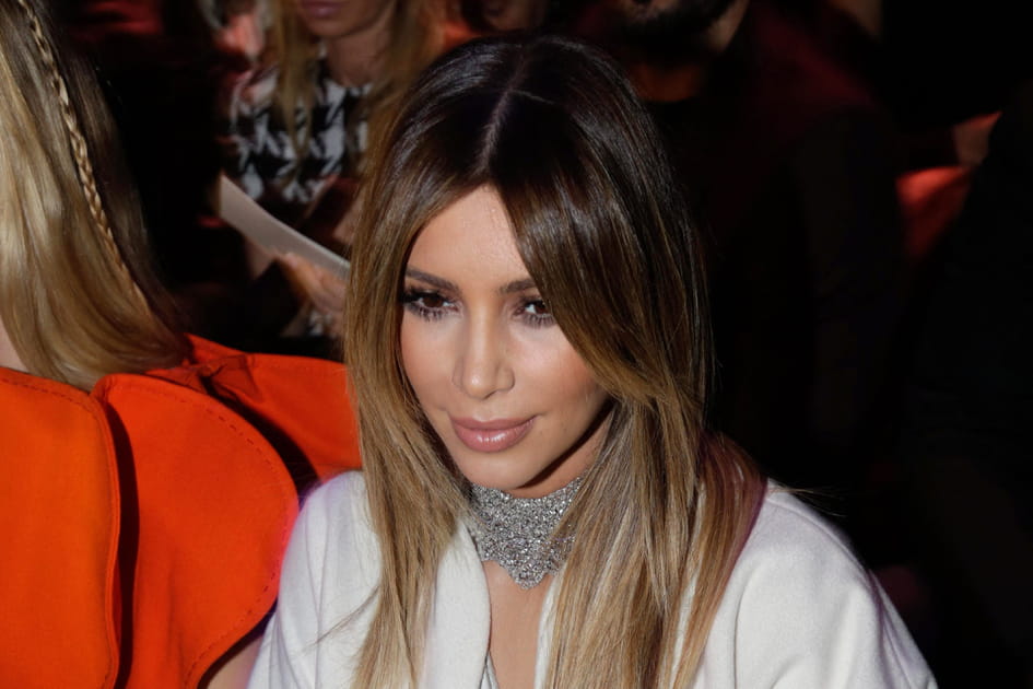 Le tie and dye de Kim Kardashian