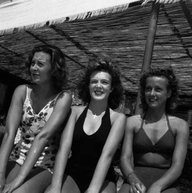 Michèle Morgan, Micheline Presle et Danielle Darrieux