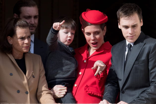 Charlotte Casiraghi et son fils Raph&auml;el